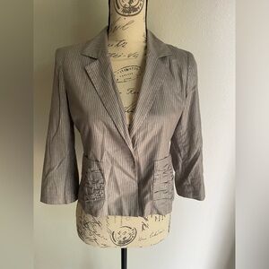 🧑‍🎄 Rachel Roy blazer 3/4 sleeve Small 2 EUC (4)